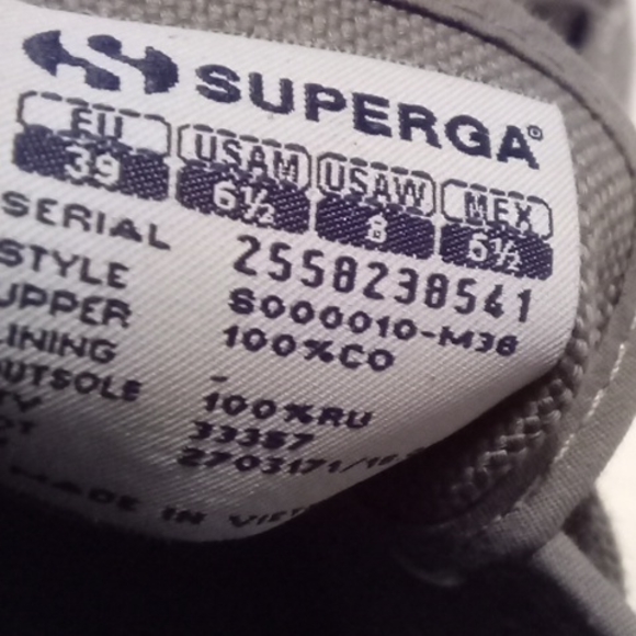 Superga gray and white sneakers - Picture 3 of 5